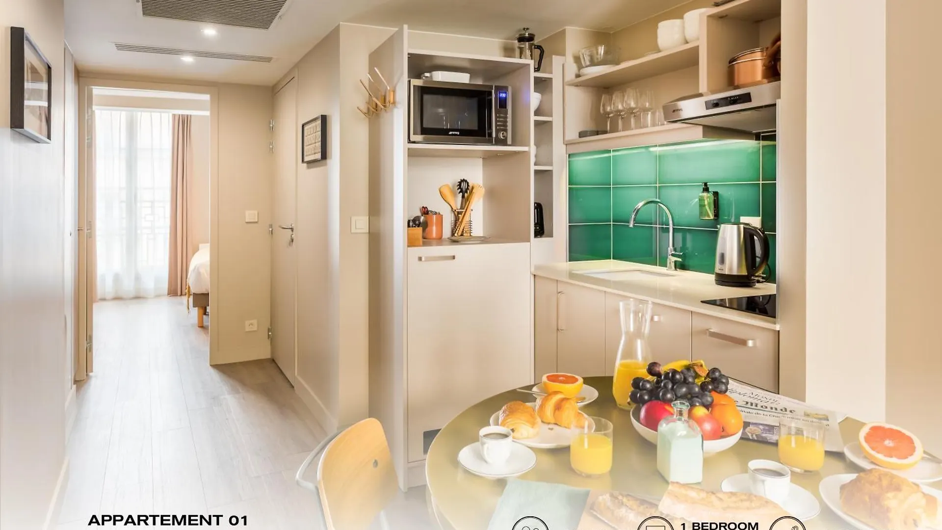 Beauquartier - Sentier Apartment